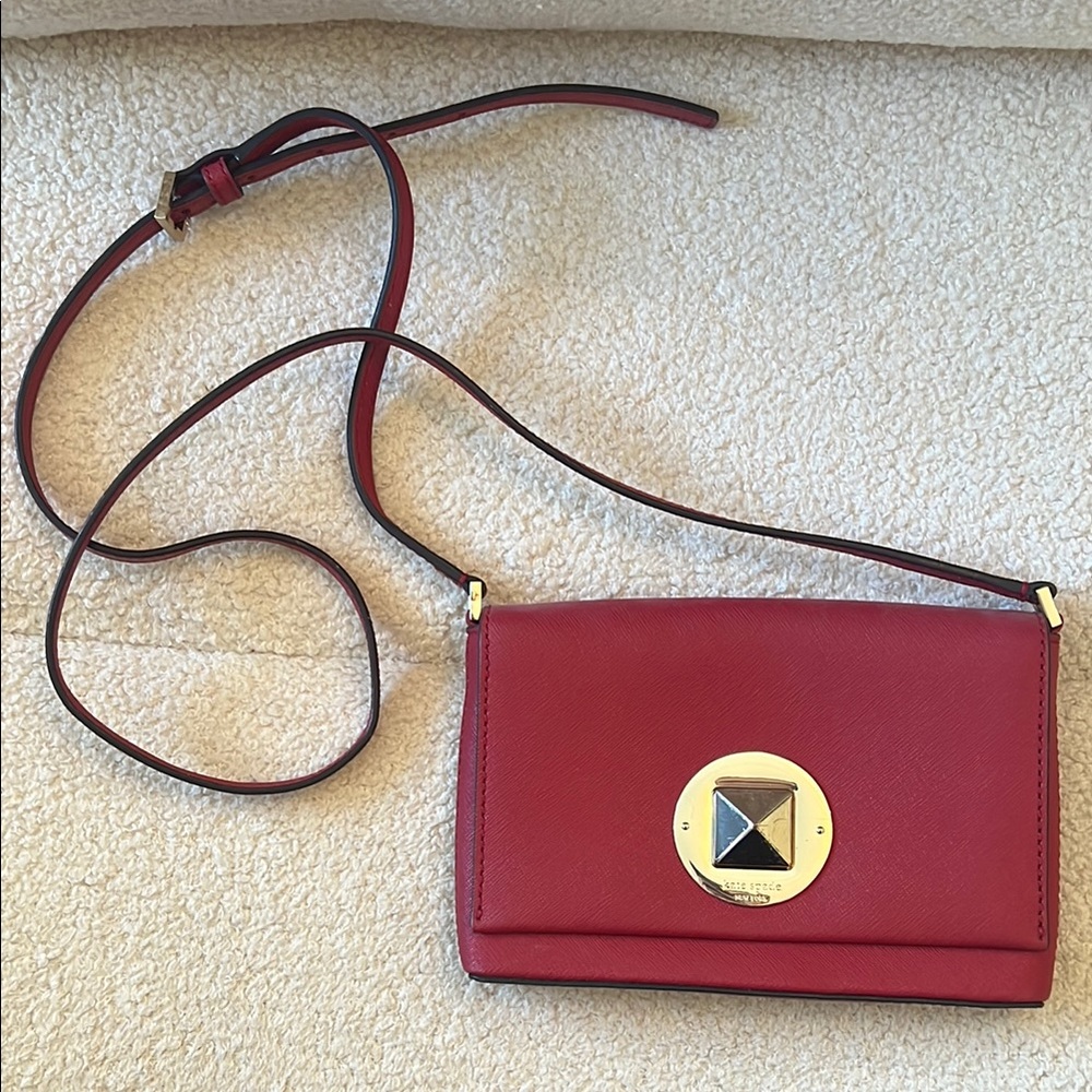 Kate Spade Red Crossbody Bag